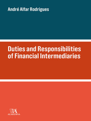 cover image of Duties and Responsibilities of Financial Intermediaries